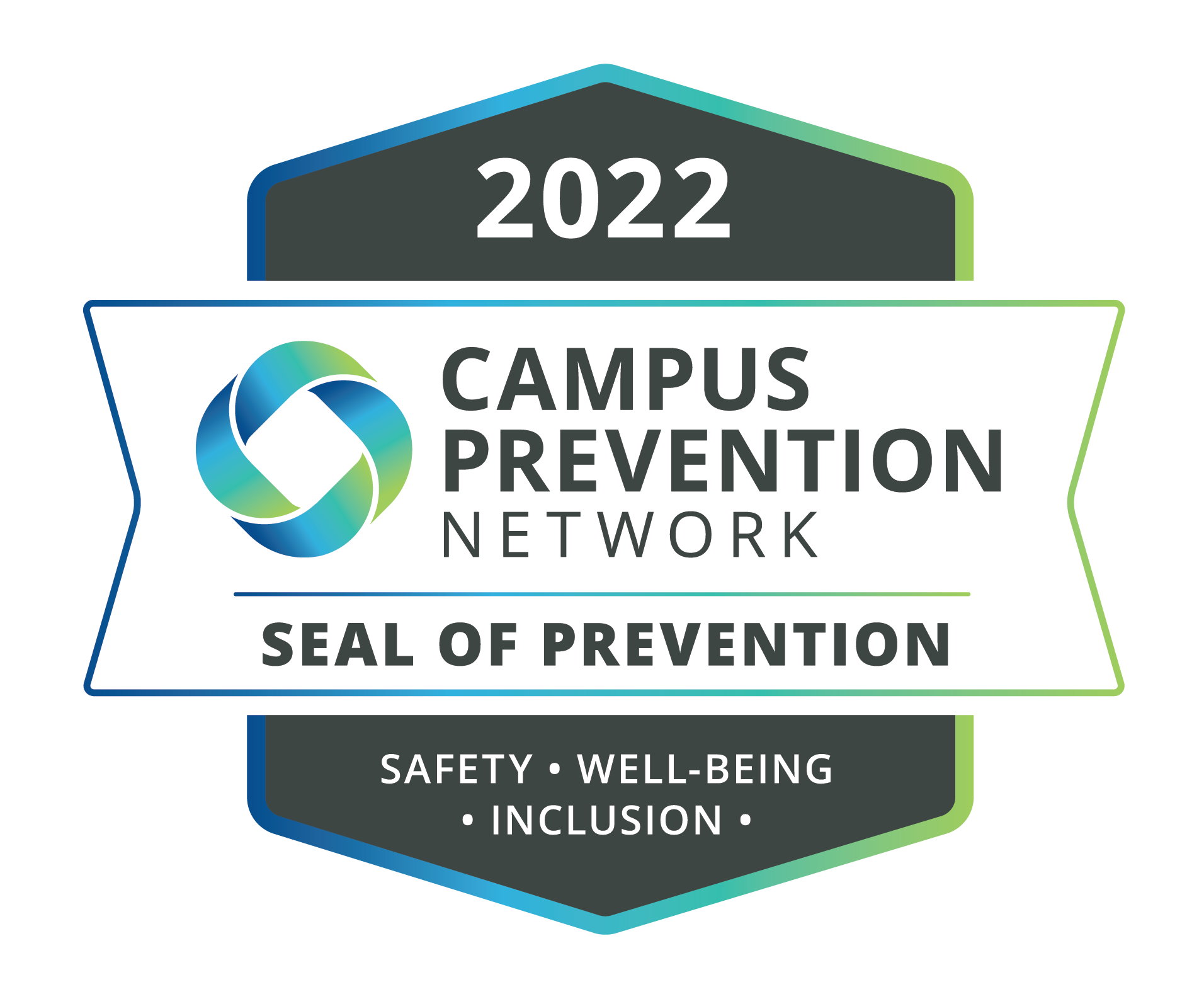 2022 Campus Prevention Network Seal of Prevention: Safety - Wellbeing - Inclusion